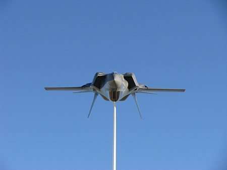 Fidelity Warranty Services >> F-35 HALO pole model inverted for testing | Janicki Industries Fidelity Warranty Services >> F-35 HALO pole model inverted for testing | Janicki Industries