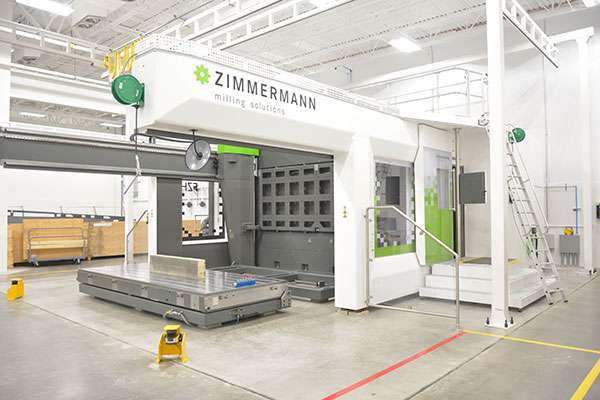 Zimmermann FZH400 5-Axis CNC Mill