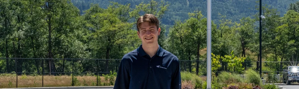 Ben, Janicki engineering intern