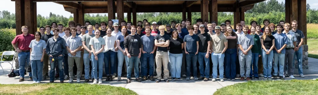 2026 summer interns at the final Intern event